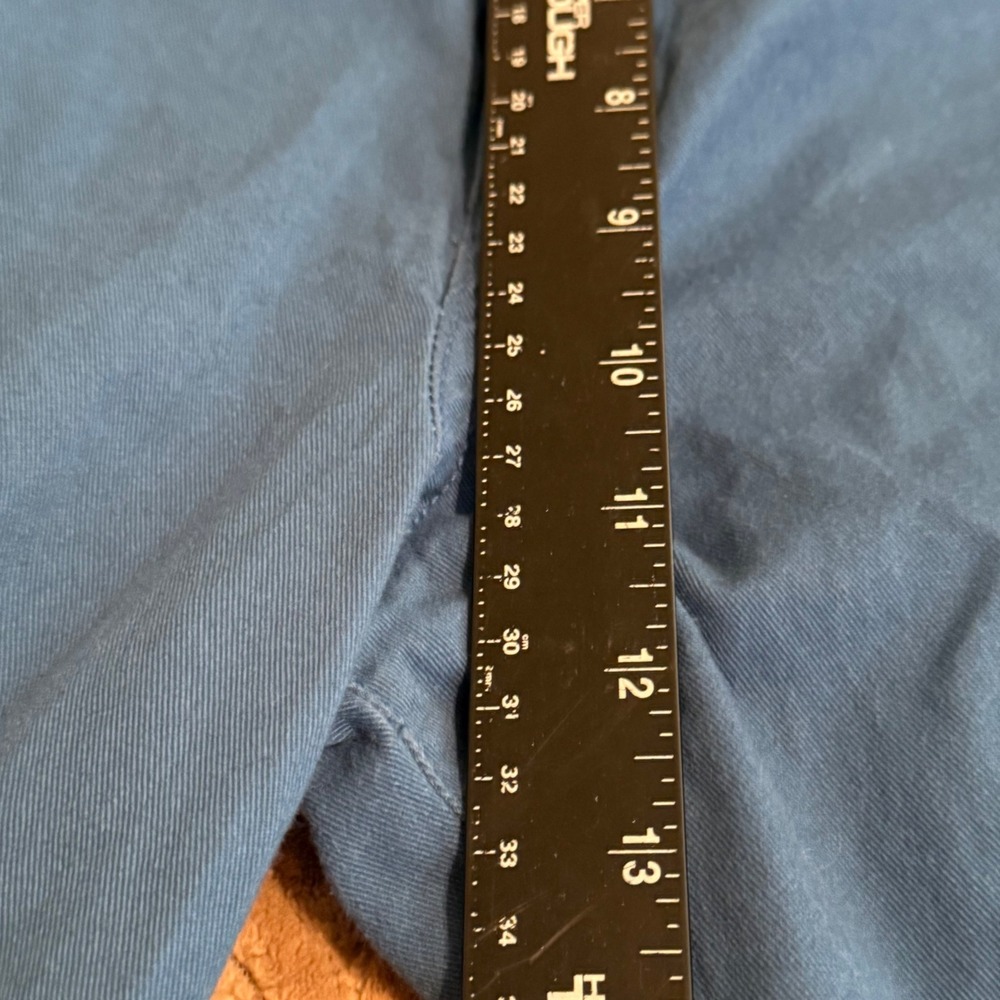 Lane Bryant Women Blue Chino Pants Straight Leg Stretch Size 18 Casual Workwear - Picture 7 of 9